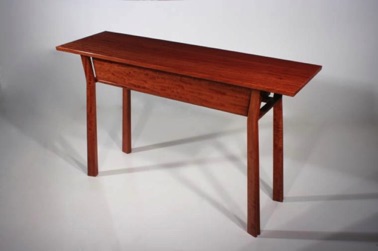 Red Gum Hall Table